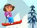 Jwèt Dora Ski Jump sou entènèt