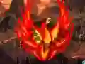 Jwèt Volcanic Land Phoenix Bird Escape sou entènèt