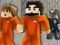 Jwèt Minecraft: Adventure From Prison sou entènèt