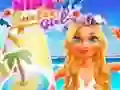 Jwèt Nina Surfer Girl sou entènèt