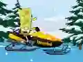 Jwèt Spongebob Snowmobile sou entènèt