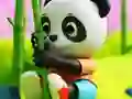 Jwèt Coloring Book: Two Pandas sou entènèt