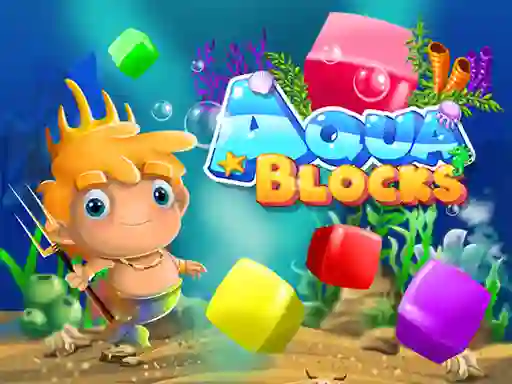 Jwèt Aqua blocks sou entènèt