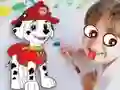Jwèt Coloring Book: PAW Patrol sou entènèt