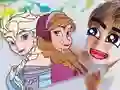 Jwèt Coloring Book: Frozen sou entènèt