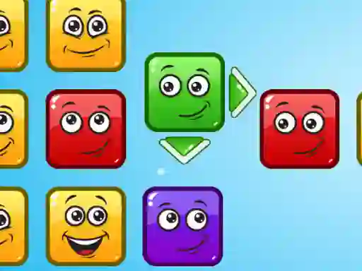 Jwèt Happy Blocks sou entènèt