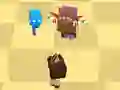 Jwèt Ball Throw Fight sou entènèt