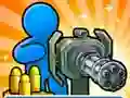Jwèt Army Merge VS Zombies sou entènèt