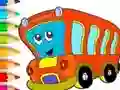 Jwèt Coloring Book: Bus sou entènèt
