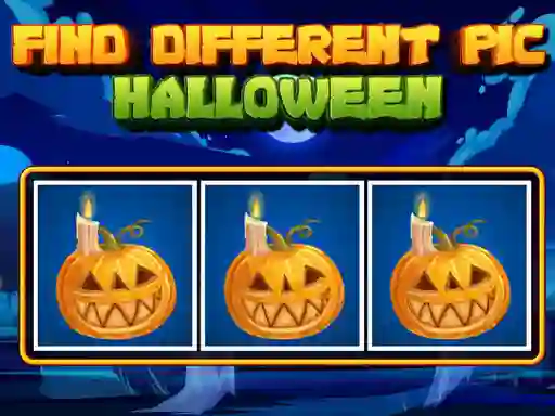 Jwèt Find Different Pic Halloween sou entènèt
