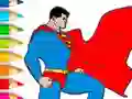 Jwèt Coloring Book: Superman sou entènèt