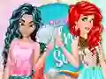 Jwèt Jasmine and Ariel Wardrobe Swap sou entènèt