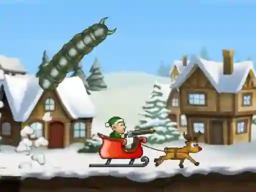 Jwèt Effing Worms Xmas sou entènèt