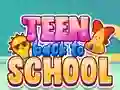 Jwèt Teen Back To School sou entènèt