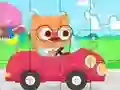 Jwèt Jigsaw Puzzle: Driving Car sou entènèt