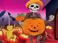 Jwèt Pumpkin Skeleton Pair Escape sou entènèt