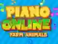 Jwèt Piano Online Farm Animals sou entènèt
