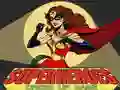 Jwèt Superheroes Dress Up Game sou entènèt