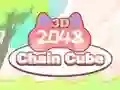 Jwèt Chain Cube 2048 3D sou entènèt