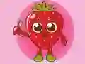Jwèt Coloring Book: Delicious Strawberries sou entènèt