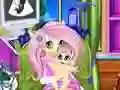 Jwèt Pony Fluttershy Baby Birth sou entènèt