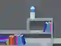 Jwèt Bottle Flip sou entènèt