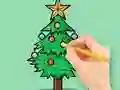 Jwèt Coloring Book: Christmas Tree sou entènèt