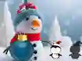 Jwèt Christmas Snowman Garden Escape sou entènèt