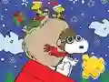 Jwèt Jigsaw Puzzle: Snoopy Christmas Deliver sou entènèt