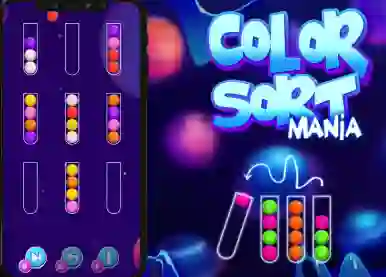 Jwèt Color Sort Mania sou entènèt