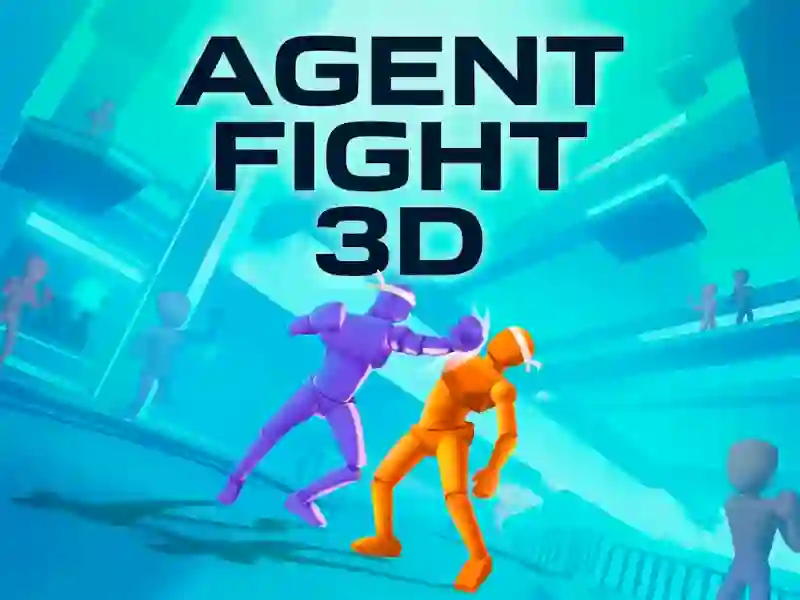 Jwèt Agent Fight 3D sou entènèt