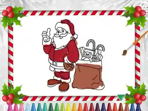 Jwèt Christmas Coloring Book sou entènèt