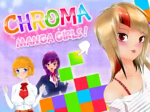 Jwèt Chroma Manga Girls sou entènèt