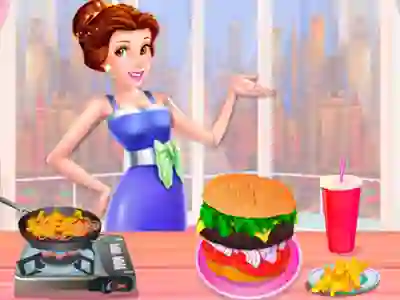 Jwèt Dede Burger Fun sou entènèt