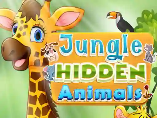 Jwèt Jungle Hidden Animals sou entènèt