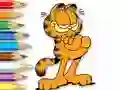 Jwèt Coloring Book: Garfield Hamburger sou entènèt