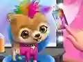 Jwèt  Rock Star Animal Hair Salon sou entènèt