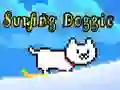 Jwèt Surfing Doggie sou entènèt