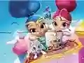 Jwèt Jigsaw Puzzle: Shimmer And Shine sou entènèt