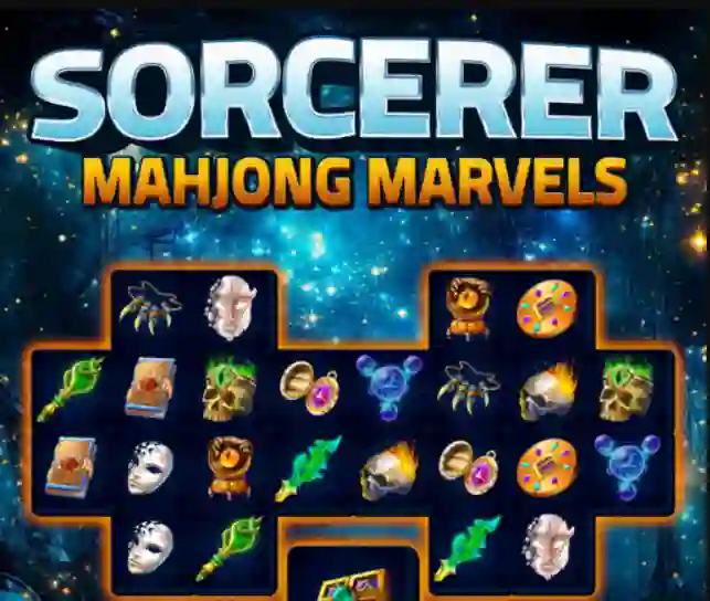Jwèt Sorcerer Mahjong Marvels sou entènèt