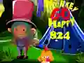 Jwèt Monkey Go Happy Stage 824 sou entènèt