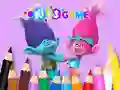 Jwèt Coloring Book: Cute Troll sou entènèt