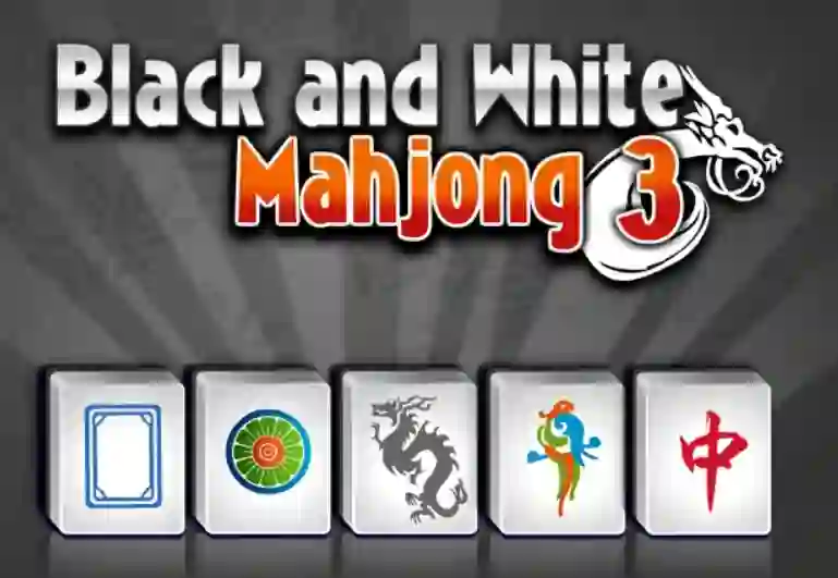 Jwèt Black and White Mahjong 3 sou entènèt