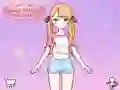 Jwèt Anime Dress Up Doll Dress Up sou entènèt
