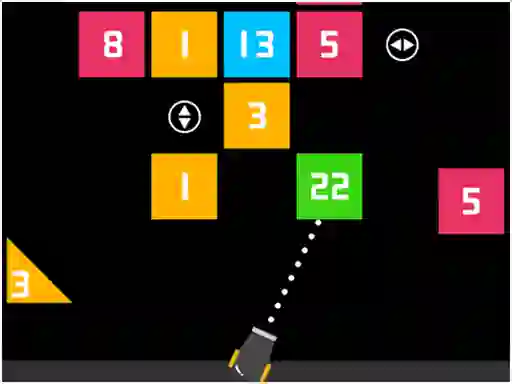 Jwèt Numbers Bricks sou entènèt