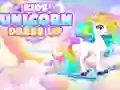 Jwèt Kids Unicorn Dress Up sou entènèt