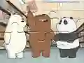 Jwèt Jigsaw Puzzle: We Bare Bears sou entènèt