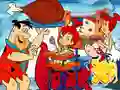 Jwèt Jigsaw Puzzle: The Flintstones sou entènèt