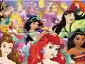 Jwèt Jigsaw Puzzle: Princess Party sou entènèt