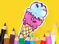 Jwèt Coloring Book: Cool Ice Cream sou entènèt